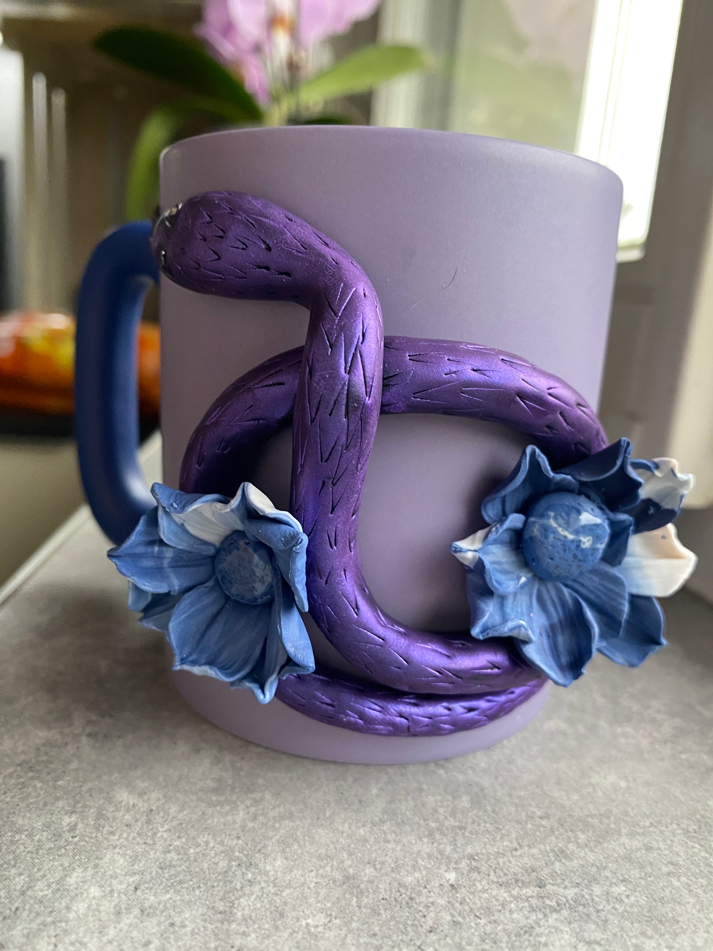 Mug Fimo Le Serpent