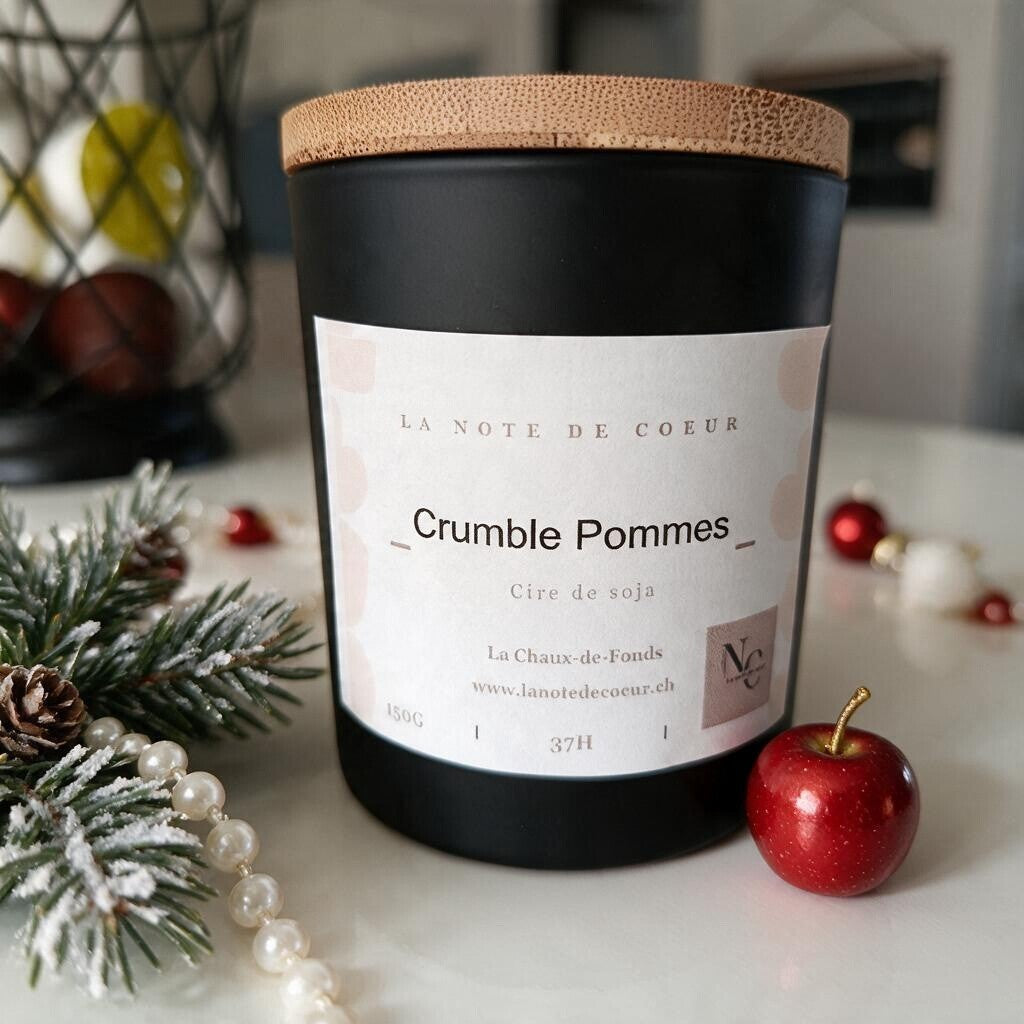 Bougie Crumble Pommes