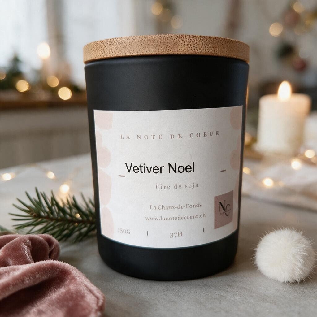 Bougie Vetiver Néroli